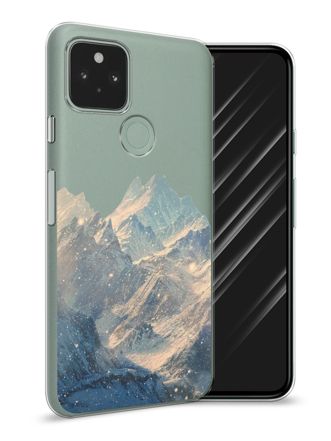 

Чехол Awog на Google Pixel 5A "Горы арт 2", Разноцветный, 271050-10
