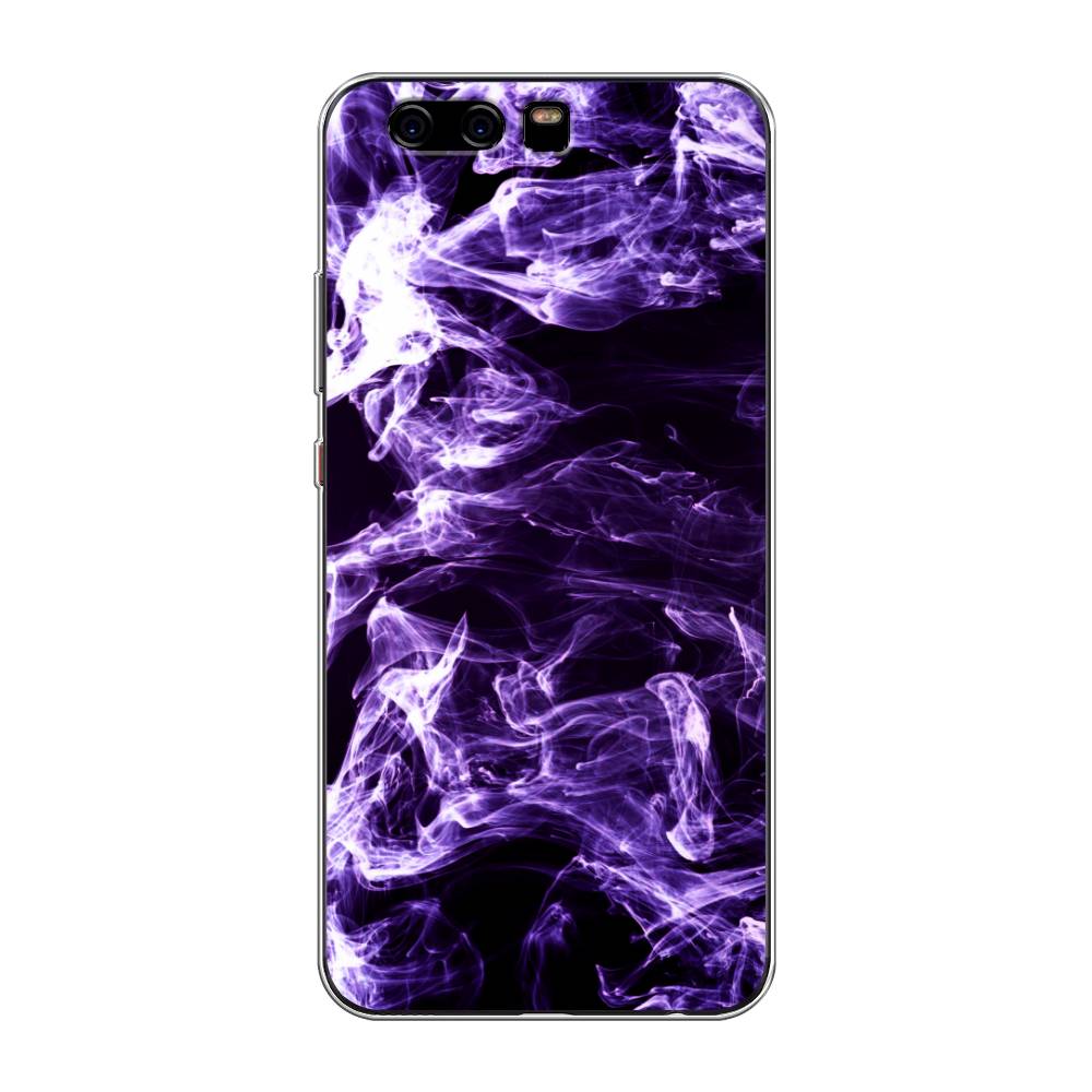 

Чехол для Huawei P10 "Фиолетовый дым", Фиолетовый;белый;черный, 62250-3