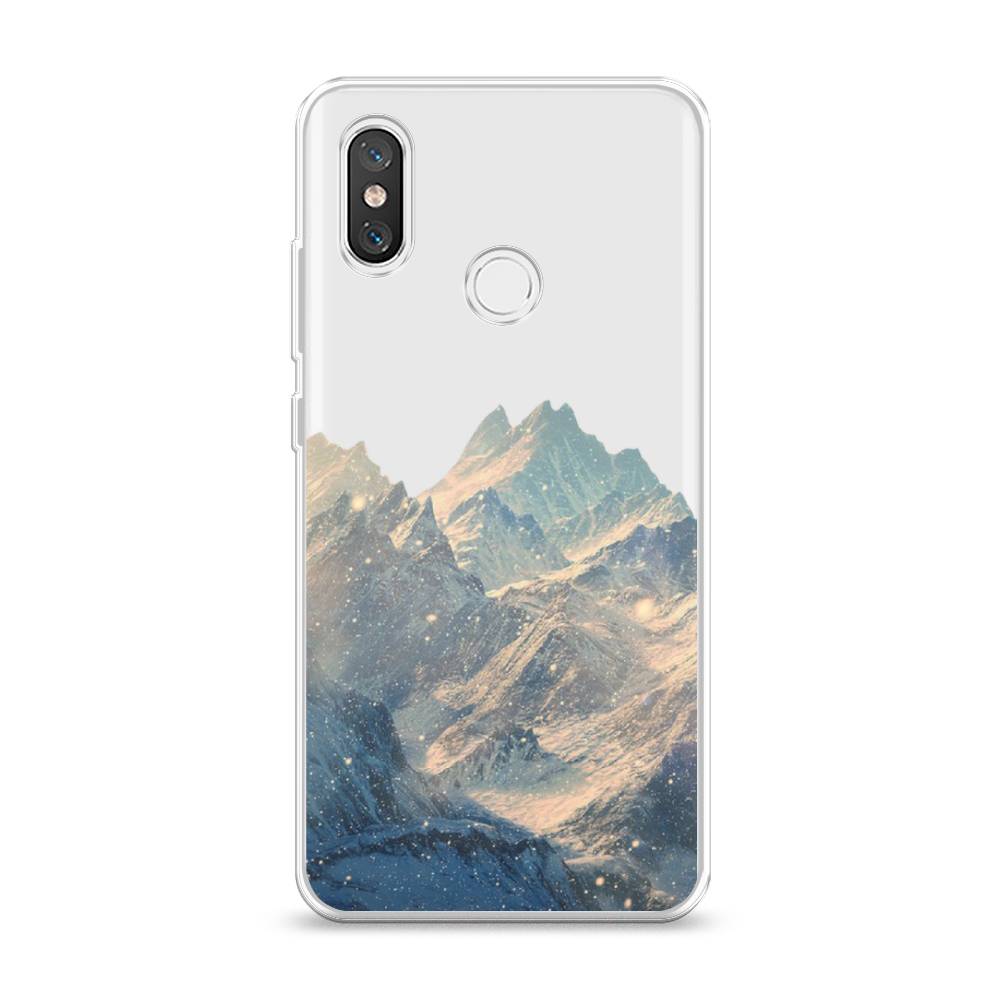 

Чехол Awog на Xiaomi Mi 8 "Горы арт 2", Разноцветный, 33550-10