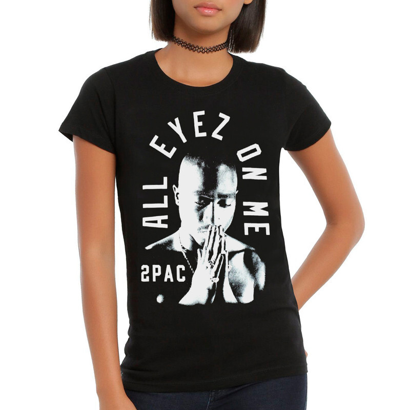 

Футболка женская Dream Shirts 2Pac - All Eyez On Me 999858111 черная L, 2Pac - All Eyez On Me 999858111