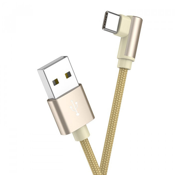 Borofone BX26  Кабель Г образный USB Type-C 3A 1 метр