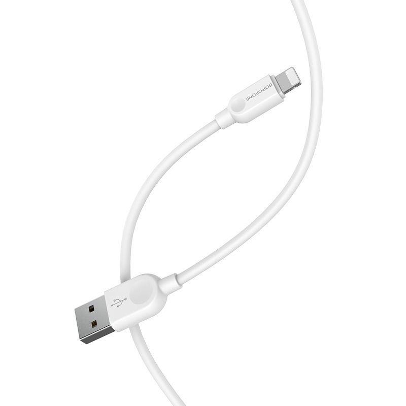 

Кабель Borofone BX14 LinkJet USB - Lightning 2.4A, 2 м, BX14 LinkJet