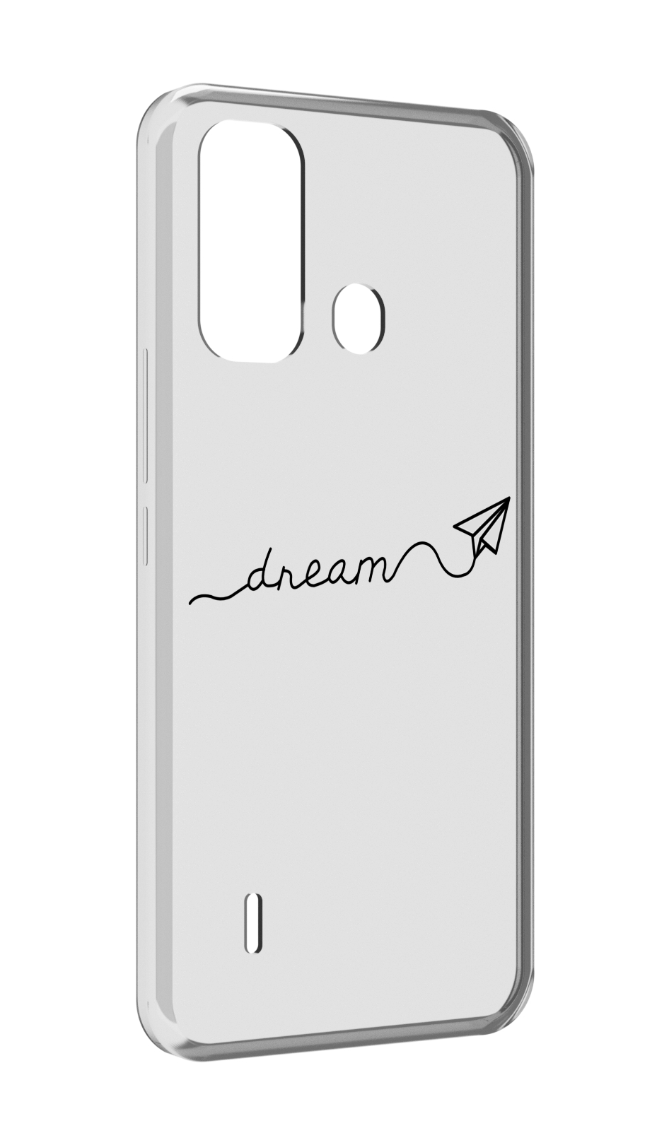 

Чехол MyPads мечта для ITEL A49 / A58 / A58 Pro, Прозрачный, Tocco