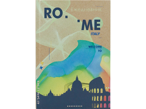 

Ежедневник Collezione А5. 96л. архитектура и абстракт (96-3555) 7бц.крафт обл+блок люк
