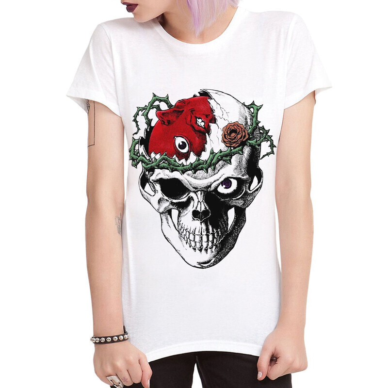 

Футболка женская Dream Shirts Берсерк 10005811 белая XS, Берсерк 10005811
