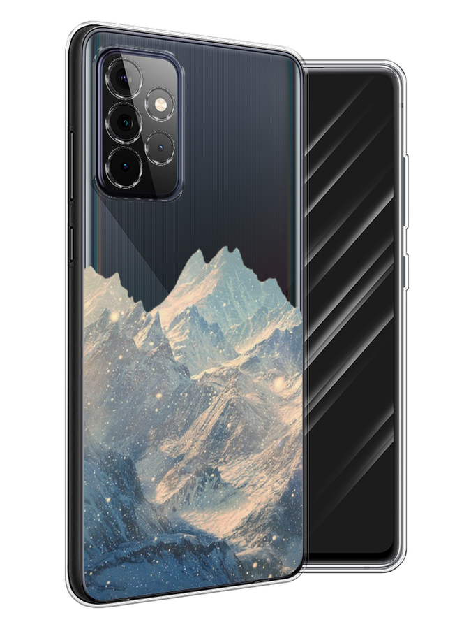 

Чехол Awog на Samsung Galaxy A72 / Самсунг A72 "Горы арт 2", Разноцветный, 2101950-10