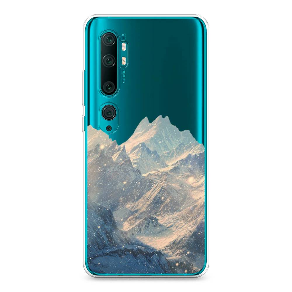 

Чехол Awog на Xiaomi Mi Note 10/Mi Note 10 Pro "Горы арт 2", Разноцветный, 37350-10