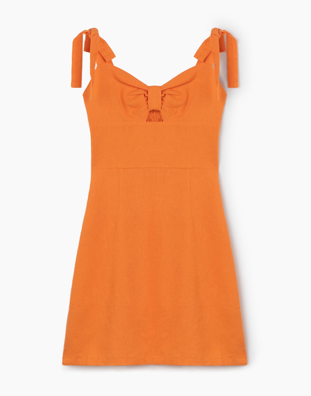 Платье женское Gloria Jeans GDR027149 оранжевое S