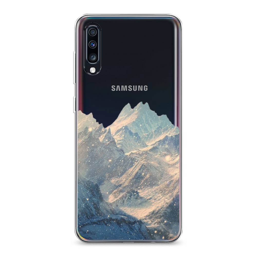 

Чехол Awog на Samsung Galaxy A70 "Горы арт 2", Разноцветный, 28150-10