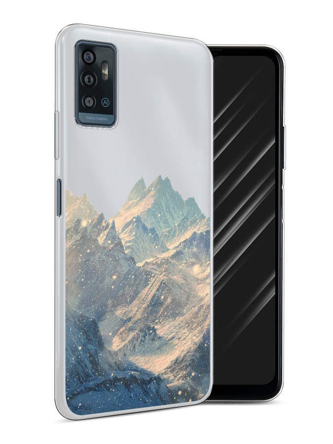 

Чехол Awog на ZTE Blade A71 / ЗТЕ Блэйд A71 "Горы арт 2", Разноцветный, 134450-10