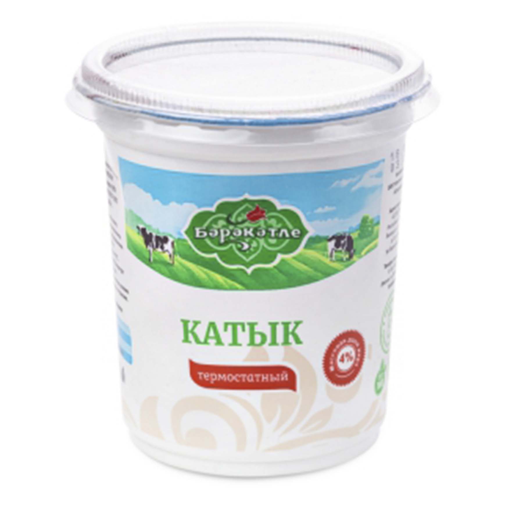 

Катык Бэрэкэтле термостатный 4% 380 г бзмж