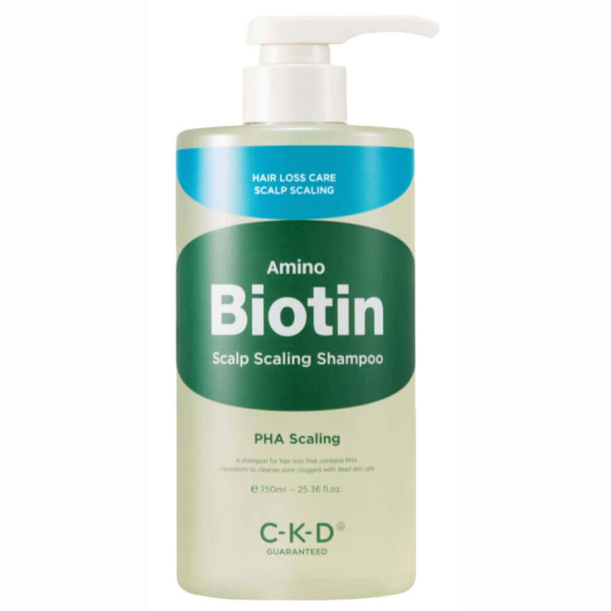 Глубокоочищающий с биотином CKD Amino Biotin Scalp Scaling Shampoo