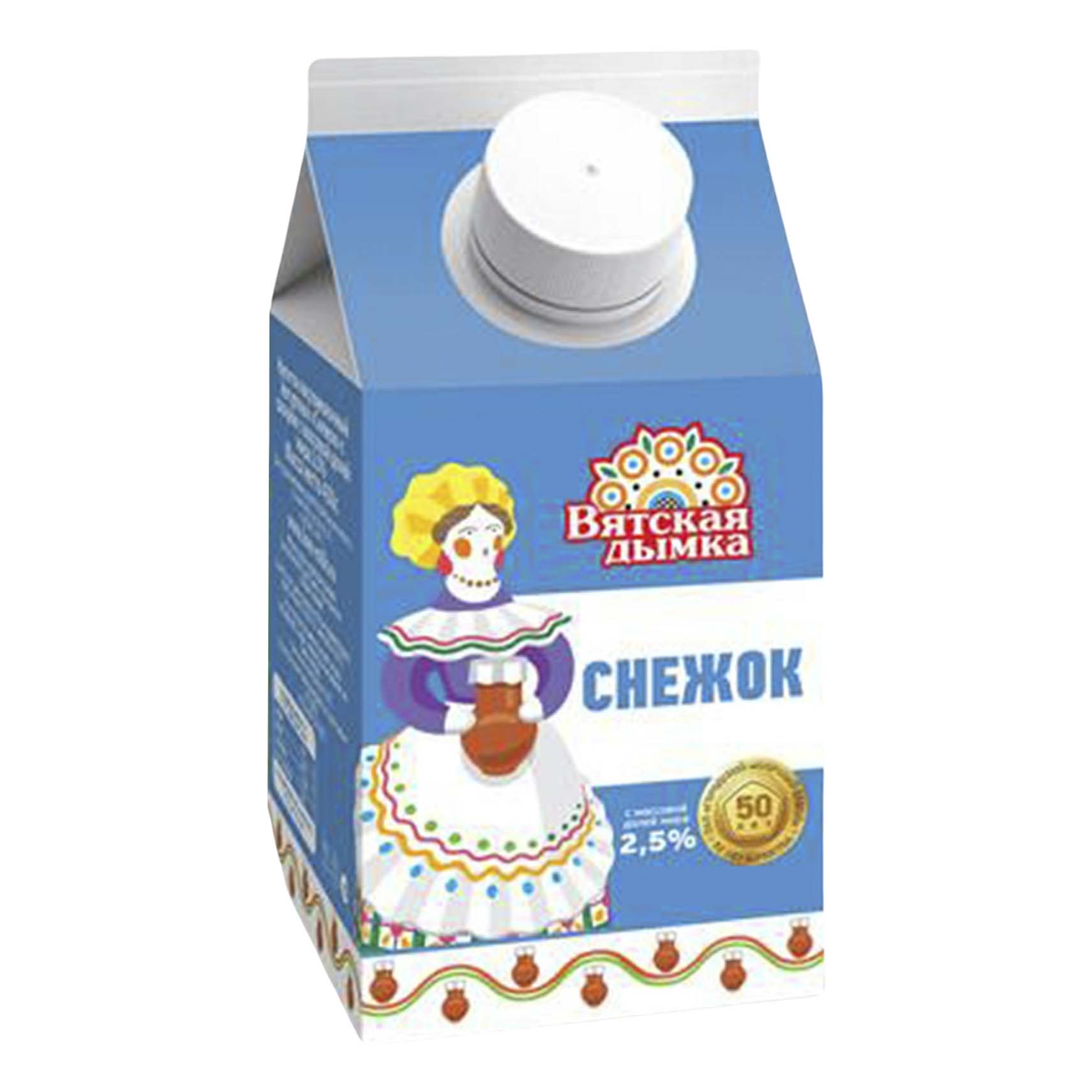 

Снежок Вятская дымка 2,5% бзмж 450 мл