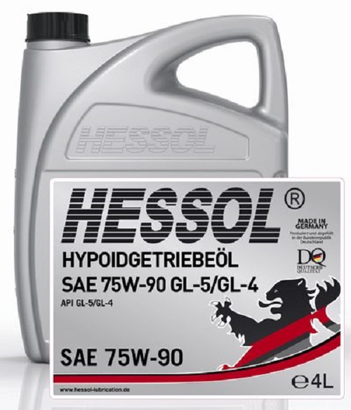 Масло трансмиссионное Hessol Hypoidgetriebel SAE 75W-90 GL 5 / GL 4 4л