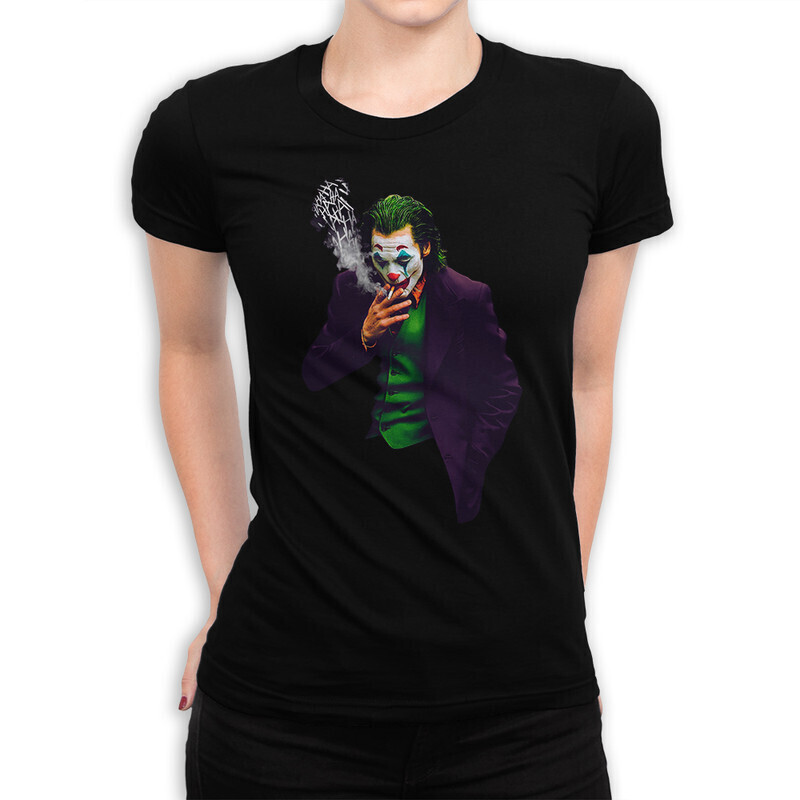 

Футболка женская Dream Shirts Джокер 10005911 черная XL, Джокер 10005911