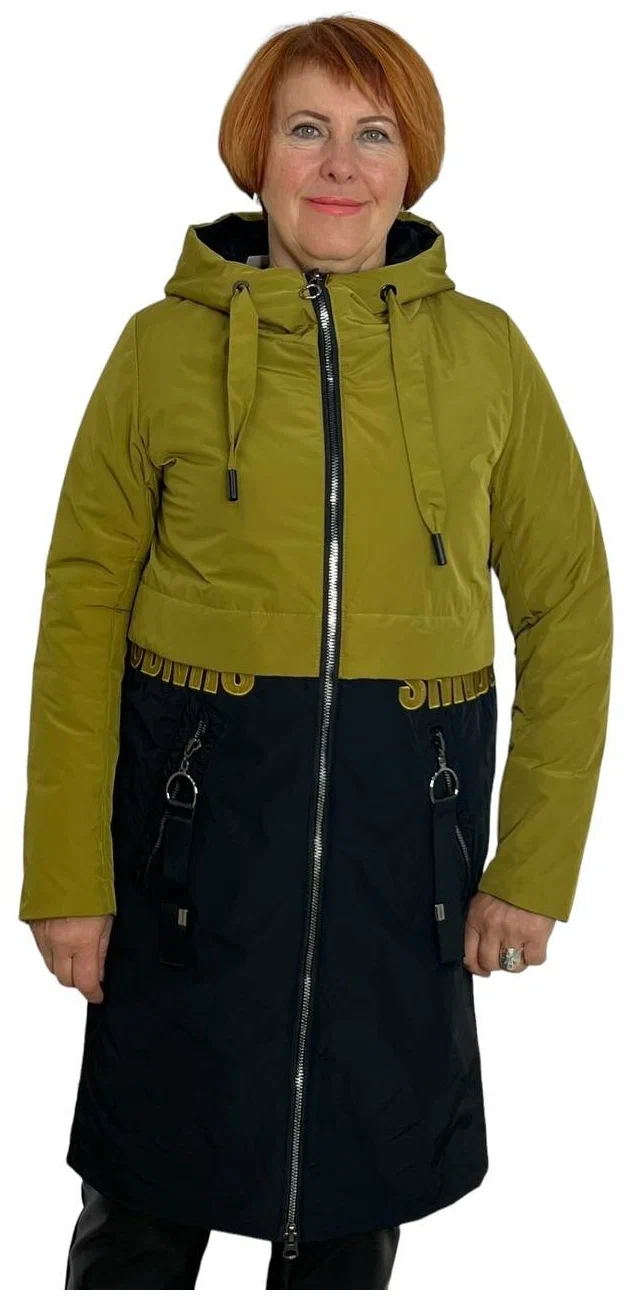 

Пальто женское Mish 686 зеленое 46 RU, Зеленый, 686