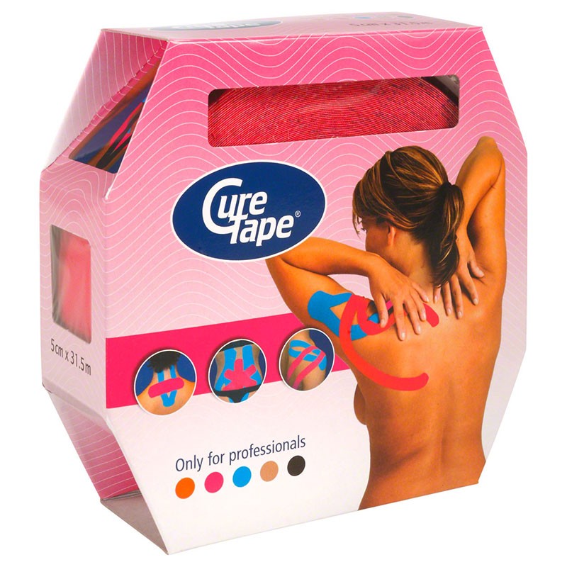

Кинезиотейп CureTape Giant Roll розовый 160356, Giant Roll