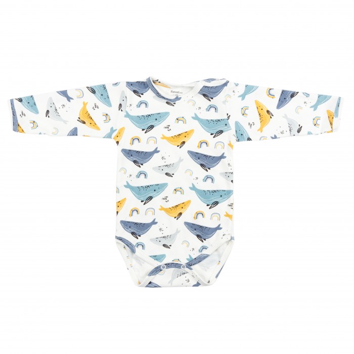 

Боди детское Forest kids белый 80, 1064705