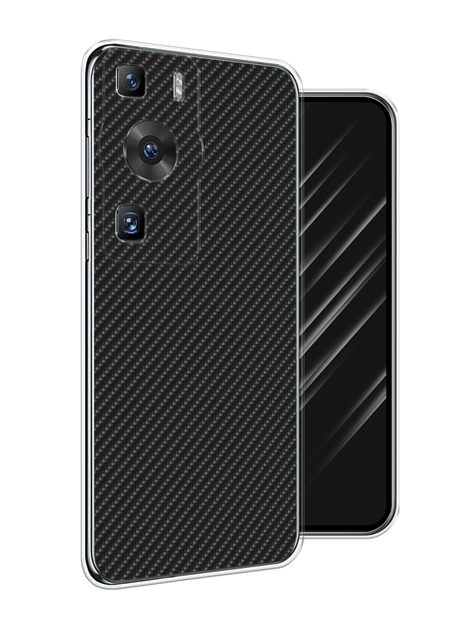

Чехол Awog на Huawei P60/P60 Pro "Черный карбон", 6121050-1