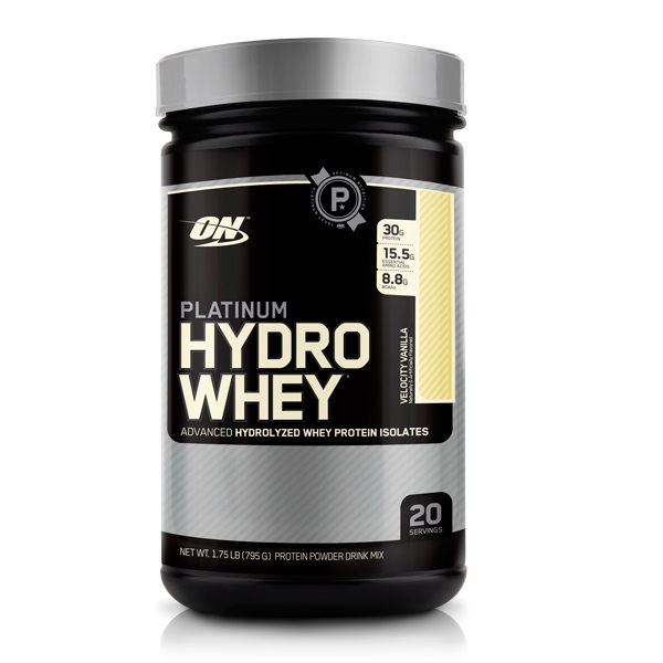 Platinum Hydrowhey гидролизат, 795 г, вкус: ваниль