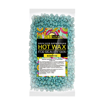 

JessNail Воск д/депиляции JN JessWax 200г пленочный "Azulene" Италия