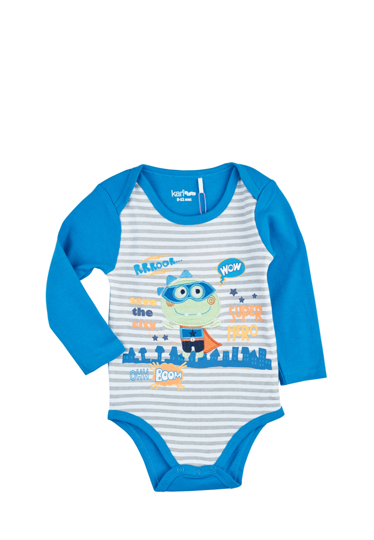 

Боди детское Kari baby AW19B03703109 голубой р.86, AW19B03703109