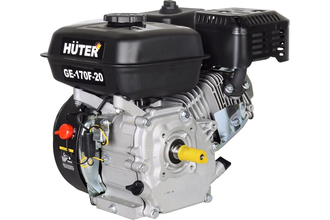 

Двигатель бензиновый GE-170F-20 Huter 70/15/2