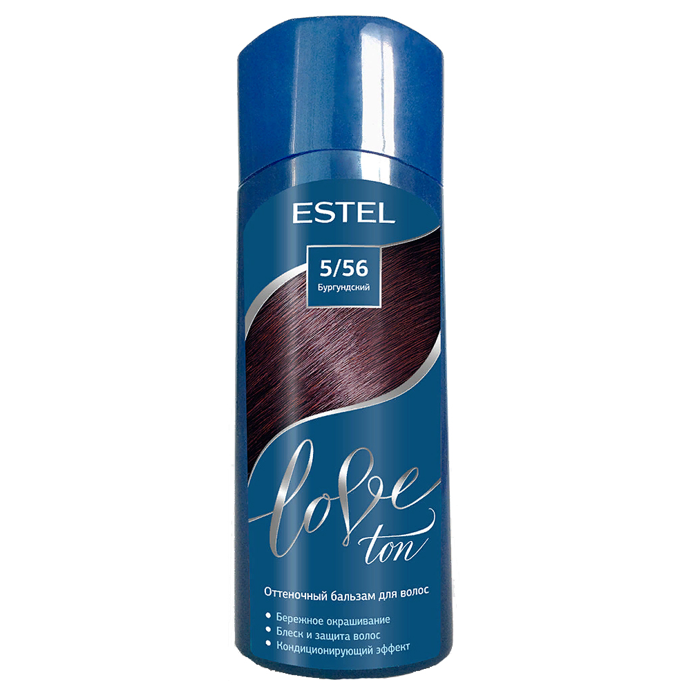 Оттеночный бальзам для волос Estel Love Ton 5/56 Бургундский 150 мл бальзам estel curex color save для окрашенных волос 250 мл