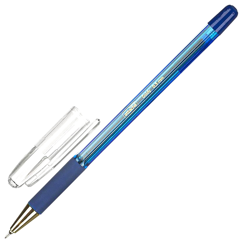 

Ручка шариковая Attache Goldy 977959, синяя, 0,5 мм, 1 шт.
