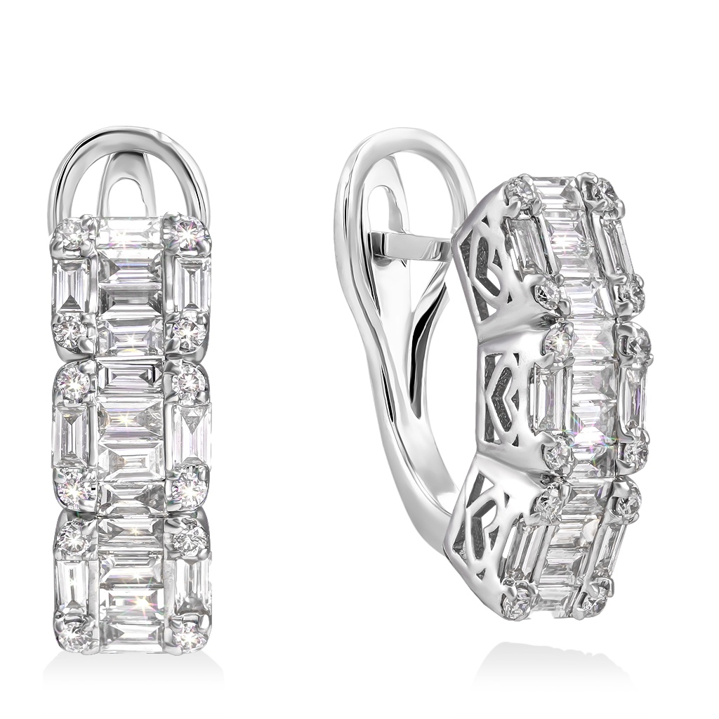 

Серьги из золота MOSTAR JEWELLERY MP00052-KP-1, бриллиант, MP00052-KP-1