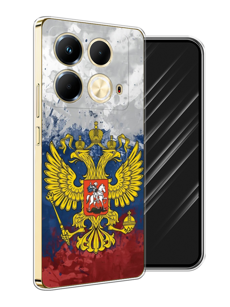 

Чехол Awog на Infinix Note 40 "РФ", Белый;синий;красный, 3105850-1