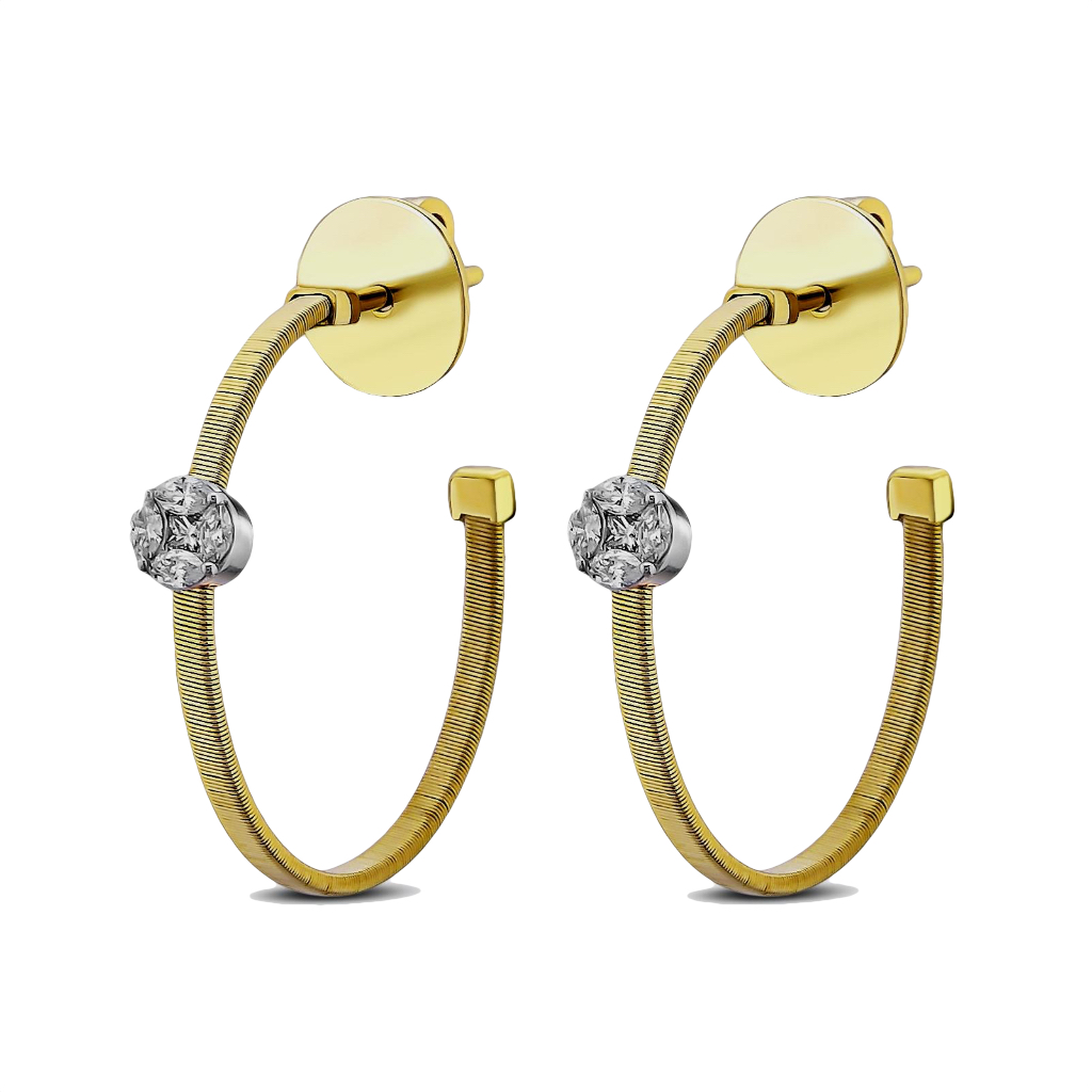 

Серьги из золота MOSTAR JEWELLERY SP00119KPG, бриллиант, SP00119KPG