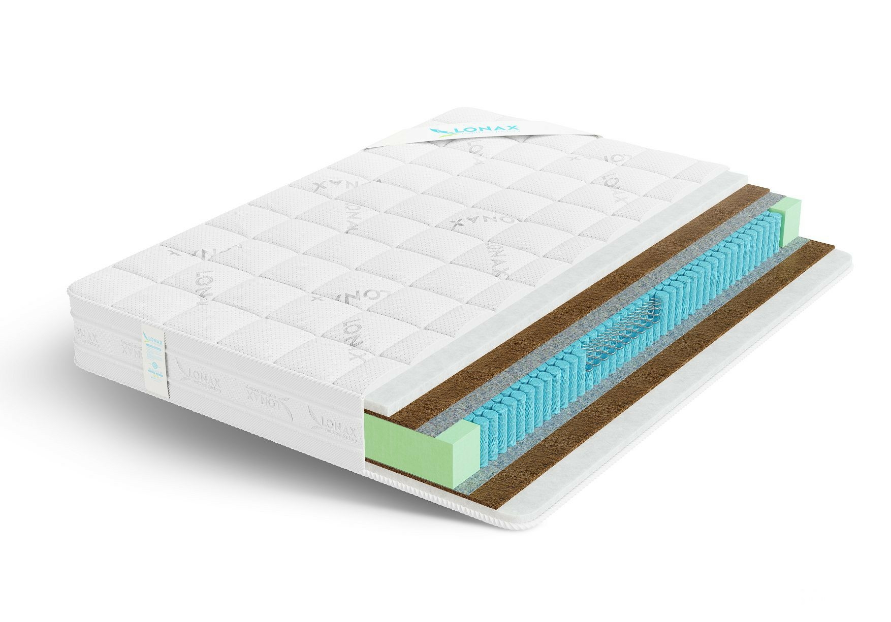 

Матрас Lonax Strutto Cocos S1000 110x205, Strutto Cocos S1000