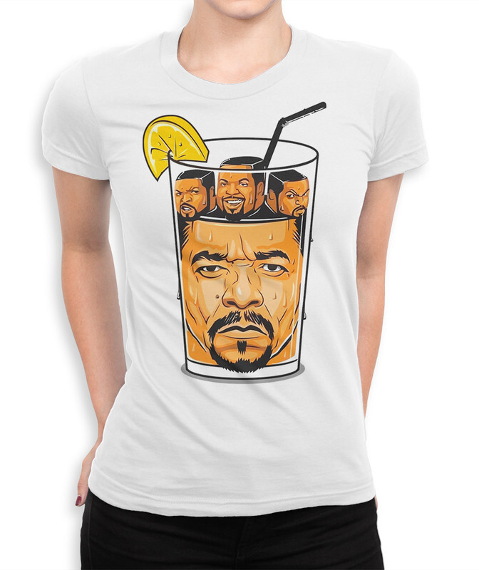 

Футболка женская Dream Shirts Ice Cube Ice T 999866111 белая 3XL, Ice Cube Ice T 999866111