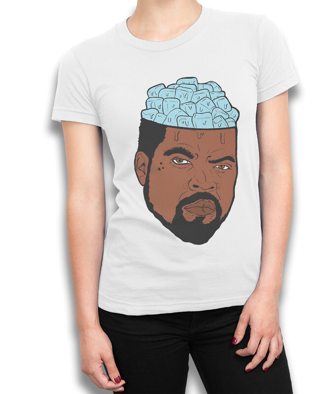 

Футболка женская Dream Shirts Ice Cube 999867111 белая L, Ice Cube 999867111