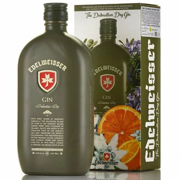 

Джин Edelweisser Dalmatian Dry, 0.7 л
