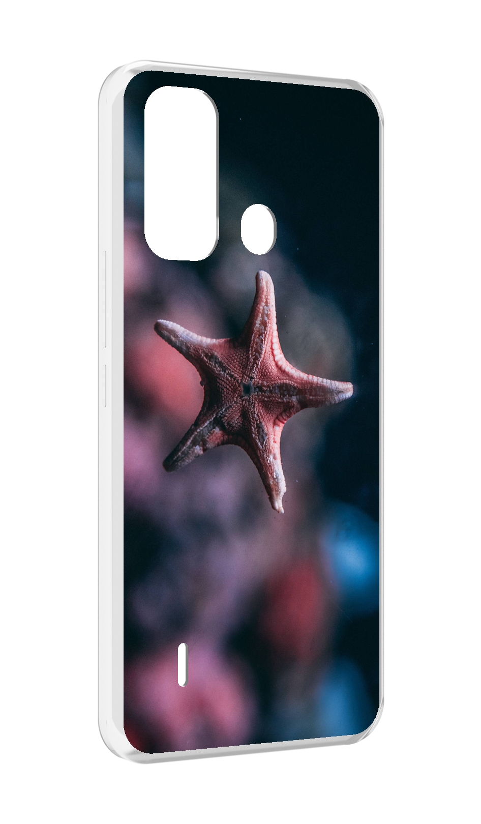 

Чехол MyPads морская-звезда---starfish для ITEL A49 / A58 / A58 Pro, Прозрачный, Tocco
