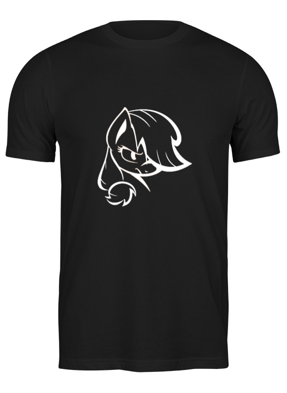 

Футболка мужская Printio Applejack черная 2XL, Черный, Applejack