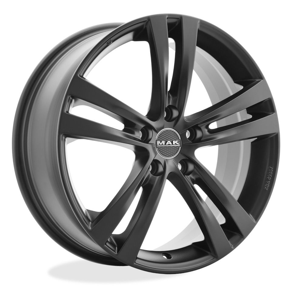 фото Колесный диск mak zenith 6,5/r16 5*114,3 et40 d76 matt black [f6560zhmb40ff]