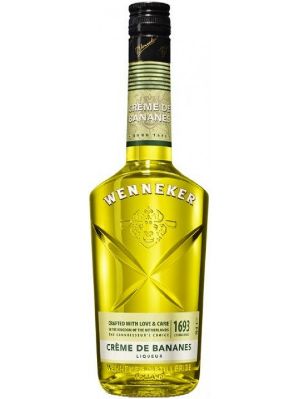 фото Ликер wenneker creme de bananes, 0.7 л