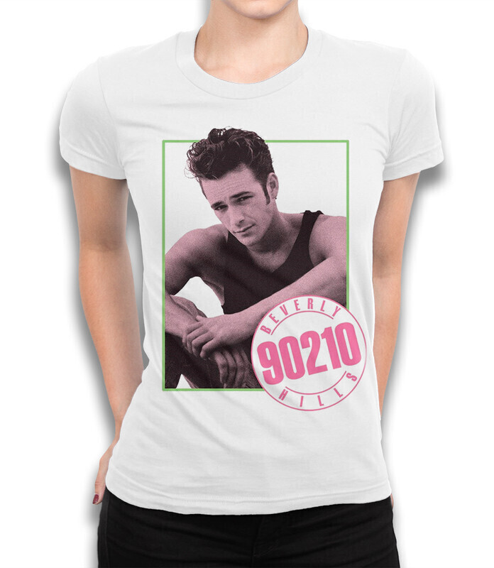 

Футболка женская Dream Shirts Беверли-Хиллз 90210 10005921 белая 3XL, Беверли-Хиллз 90210 10005921