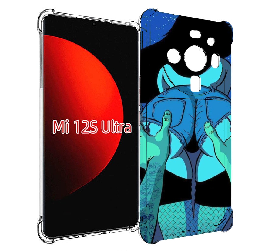 

Чехол MyPads любитель потрогать для Xiaomi 12S Ultra, Прозрачный, Tocco