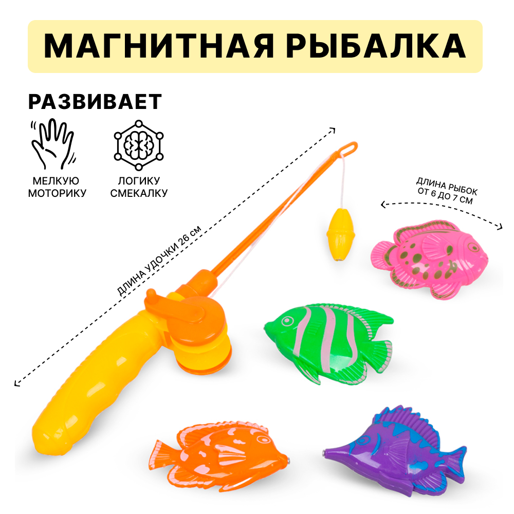 Игровой набор Магнитная рыбалка 555-222