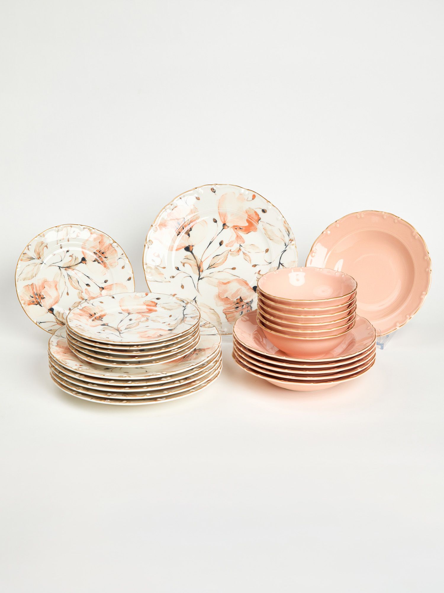 Сервиз столовый 24 предмета фарфор Tulu Porselen LIA24YS00003.T0