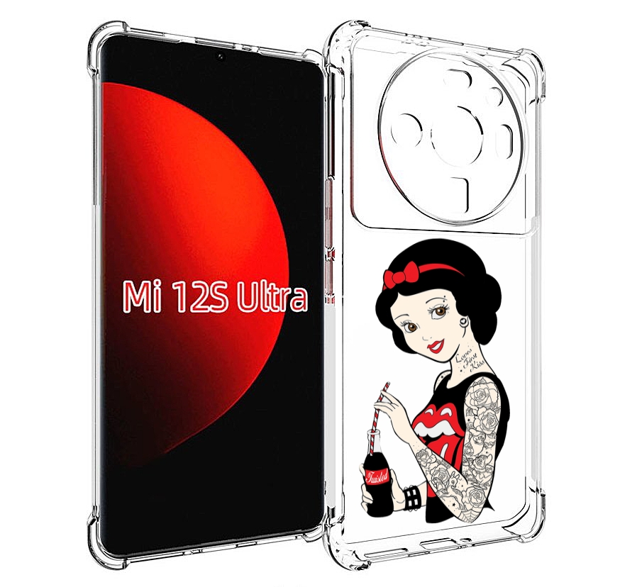 

Чехол MyPads любительница-колы женский для Xiaomi 12S Ultra, Прозрачный, Tocco