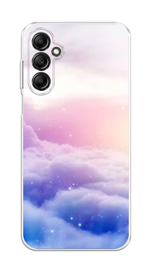 

Чехол на Samsung Galaxy A15 "Небеса", Голубой;белый;розовый, 2108950-1