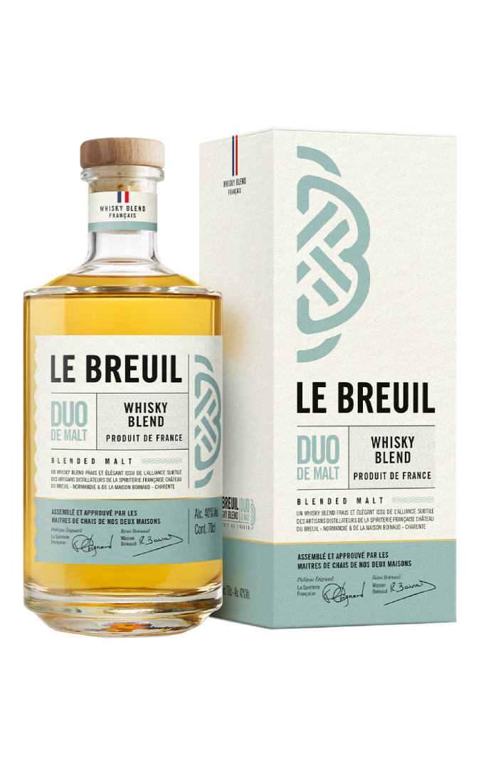 

Виски Le Breuil Duo de Malt Blend, 0.7 л