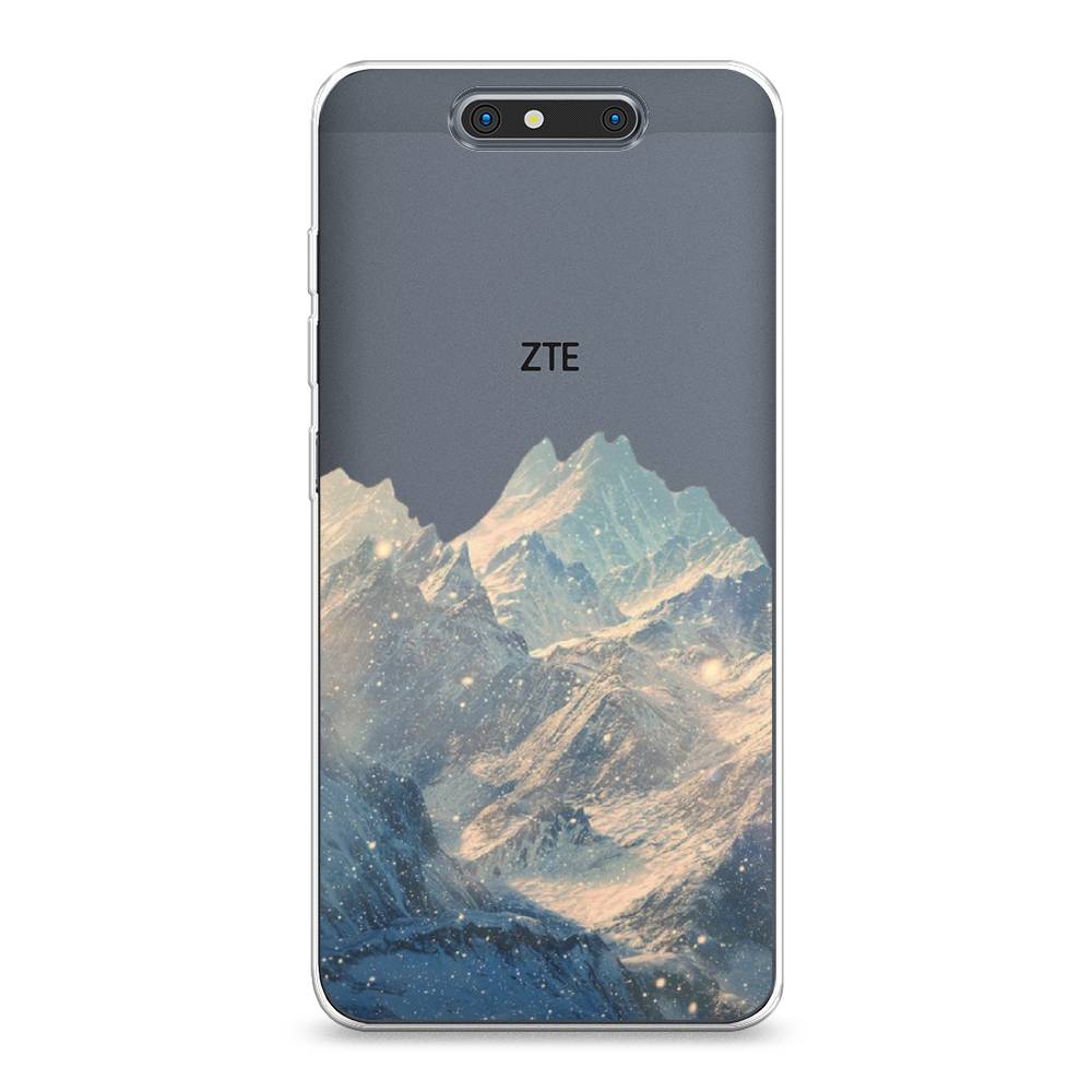 

Чехол Awog на ZTE Blade V8 / ЗТЕ Блэйд V8 "Горы арт 2", Разноцветный, 131250-10