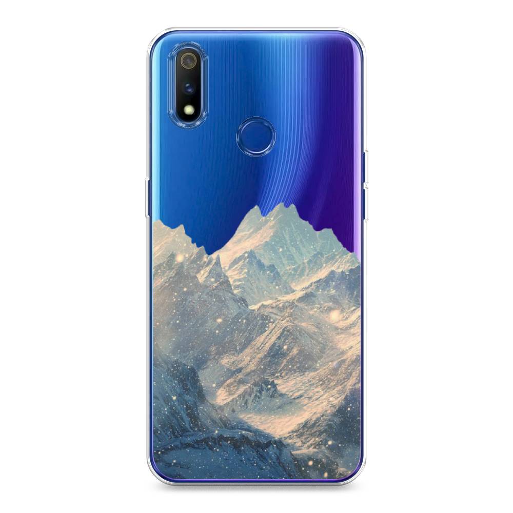 

Чехол Awog на Realme 3 Pro "Горы арт 2", Разноцветный, 251250-10