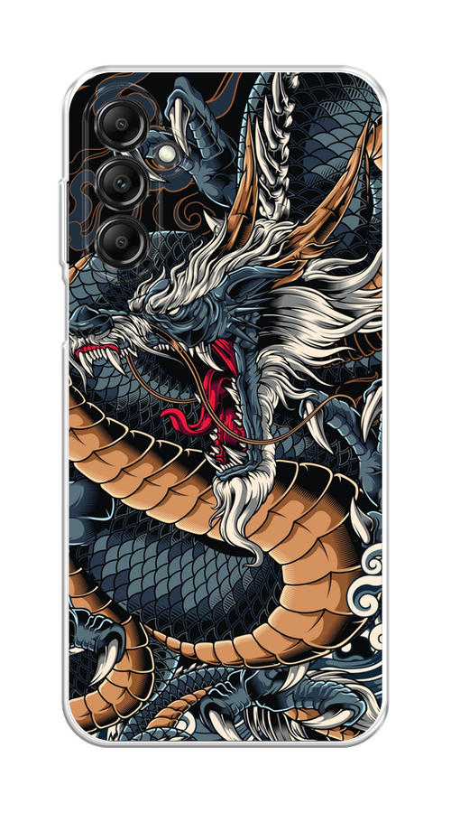 

Чехол на Samsung Galaxy A15 "Japanese Dragon", Коричневый;черный;синий, 2108950-1